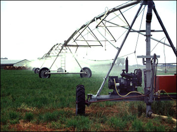 Center-pivot irrigation system
