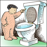 Toilet training is a developmental milestone