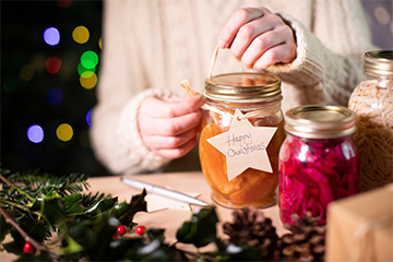 Home-canned gift