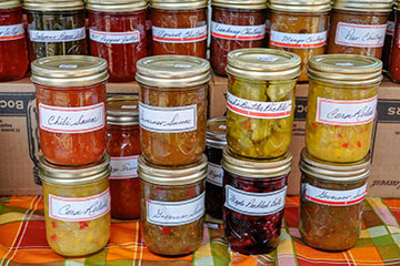 Canned preserves for sale