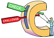 Check and challenge