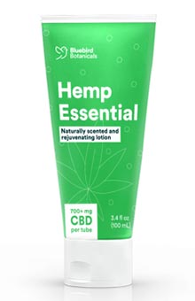A tube of topical CBD.