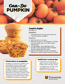 Can-Do Recipes: Pumpkin