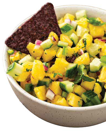 Pineapple Black Bean Salsa