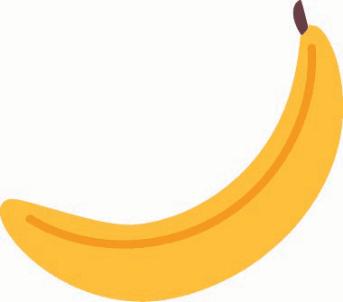 A banana.
