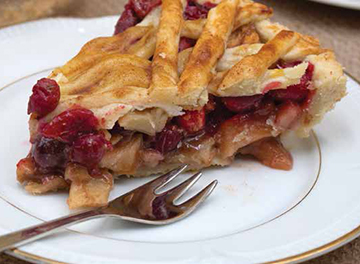 Deep Dish Apple Cranberry Pie