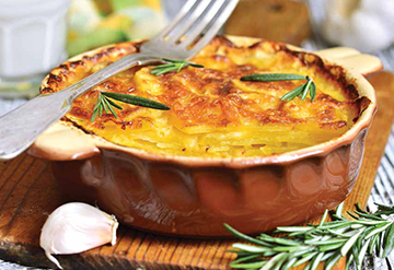 Potato Turnip Gratin