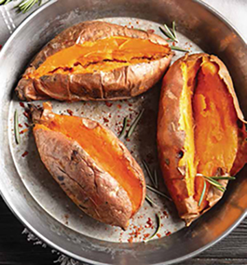 Maple Pecan Stuffed Sweet Potatoes