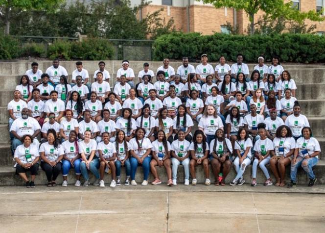Participants at the 2019 Youth Futures Conference.