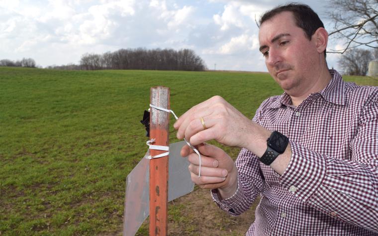 University of Missouri Extension's Pest Monitoring Network offers free pest alerts to farmers and gardeners. Photo by MU Extension field agronomist Todd Lorenz.