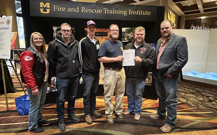 Slater Fire Department receives MFA Volunteer Fire Grant