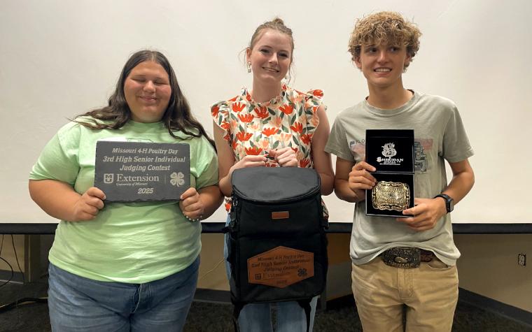Top poultry seniors