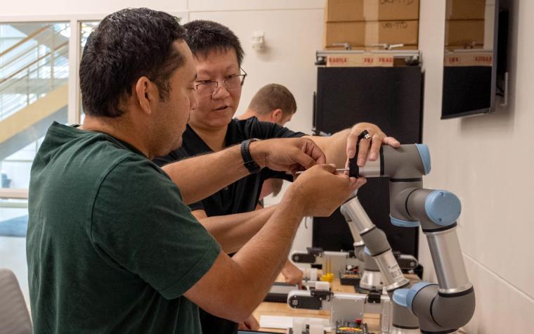 Yi Wang and Carlos Casares Camacho