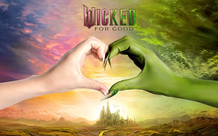 Witches' hands making the 4-H heart