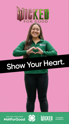 4-H'er with heart hands