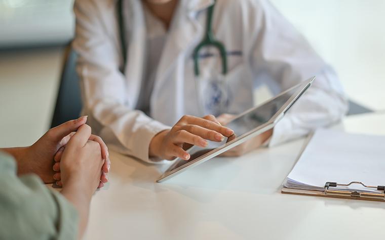 Doctor and patient