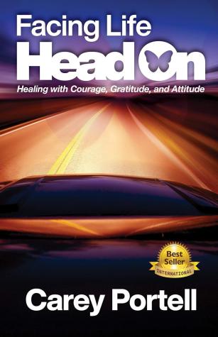 Cover of 'Facing Life Head On,' a book by Carey Portell