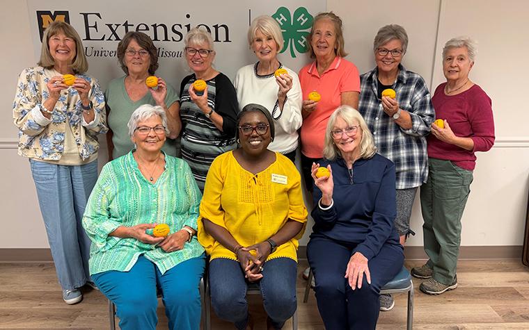 Group photo of older women