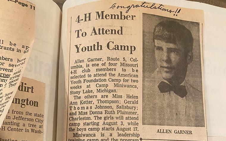 Newspaper clipping