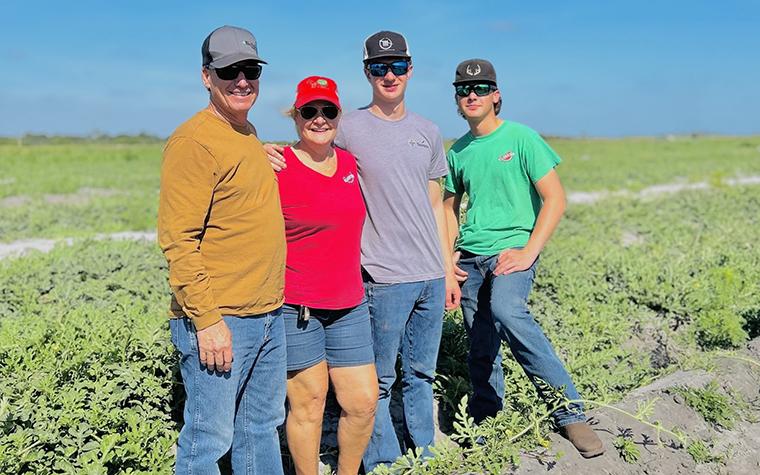Bob Stewart and family