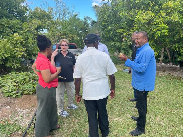 While abroad, specialists provide educational presentations, conduct field tours of local operations and meet with government entities. Photo courtesy of Debi Kelly.