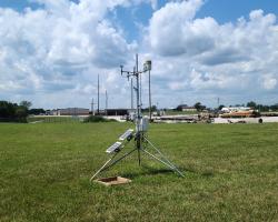 New automated weather station in Ste. Genevieve is part of the Missouri Mesnonet weather station network.