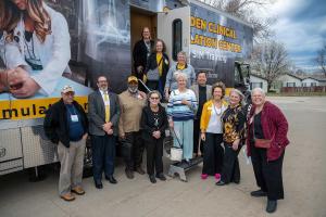 Last month's MU for You conference included a tour of the MU Shelden Clinical Simulation Center's Mobile Sim unit, which brings advanced training on the road to rural medical professionals.