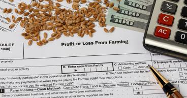 IRS farm tax form