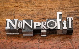 Sign saying 'Nonprofit'