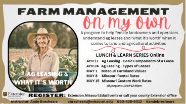 Farm Management - On My Own