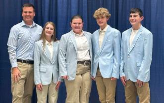 Missouri 4-H Poultry Judging team