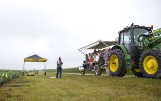Demonstration at an MU field day.