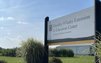 Sign at Hundley-Whaley Extension & Education Center