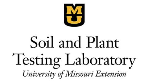 Soil and Plant Testing Laboratory, University of Missouri Extension unit signature