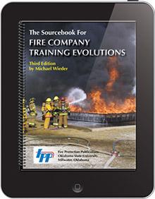 Cover of The Sourcebook for Fire Company Training Evolutions, Third Edition Manual E-book