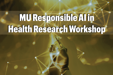 MU Responsible AI in Health Research event artwork