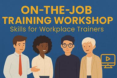 Illustration of diverse group of people in workplace attire