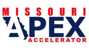 APEX logo with missouri state outline