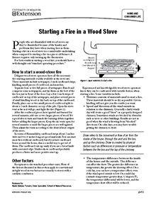 Wood Stove Break in fire procedure