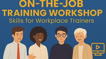 Illustration of diverse group of people in workplace attire