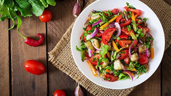 Plants on Your Plate image, salad bowl