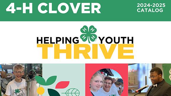 The cover of the 2024-2025 Clover issue.
