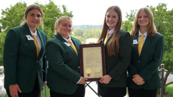 4-H State Council members