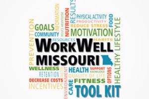 word art with words about WorkWell Missouri