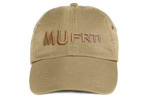 brown FRTI hat