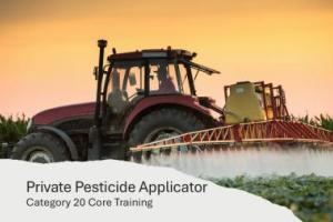 Pesticide Applicator Category 20