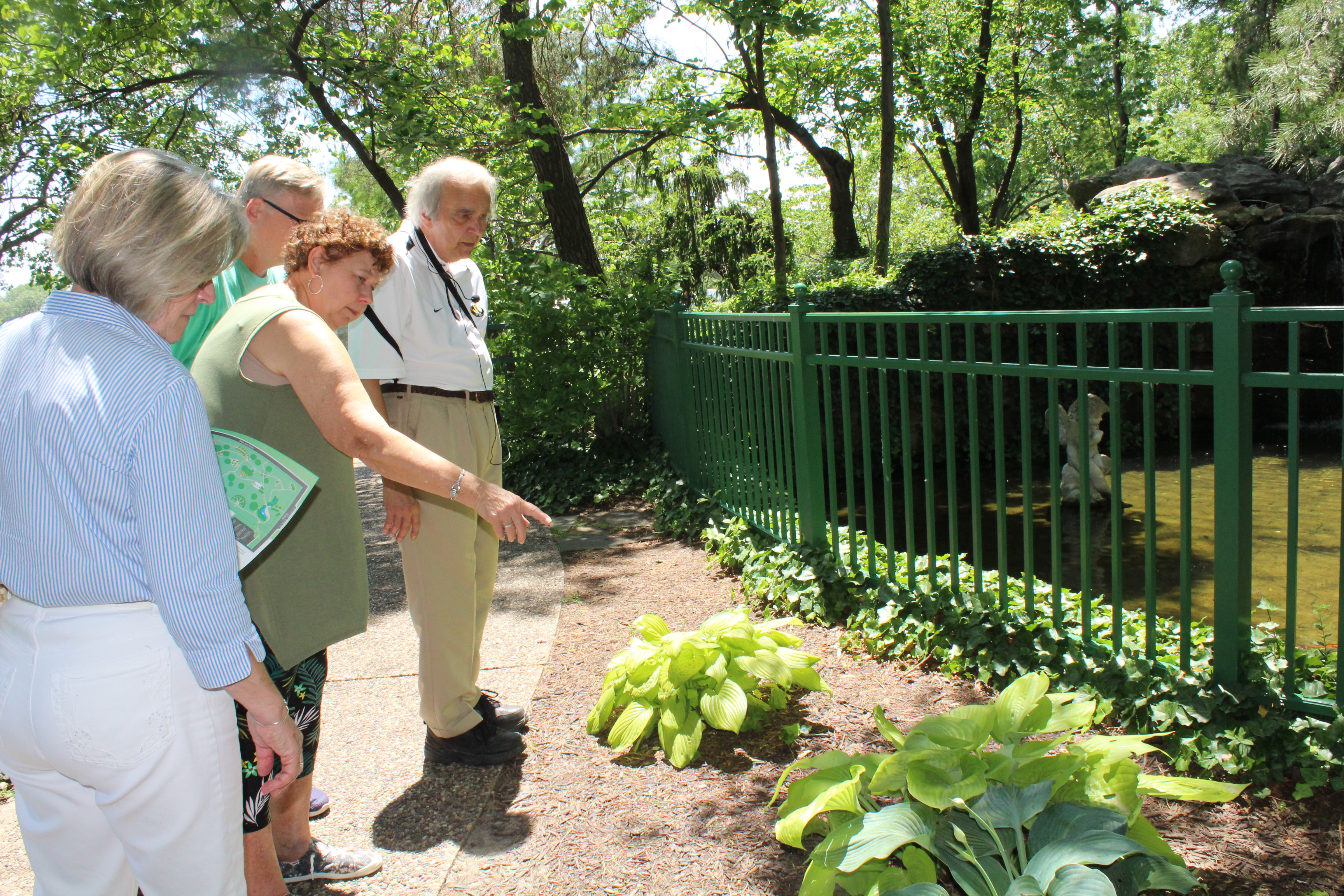 According to University of Missouri Master Gardener coordinator David Trinklein, right, Missouri Master Gardeners last year donated a total of 133,208 hours of volunteer service to their communities. Photo by Linda Geist.