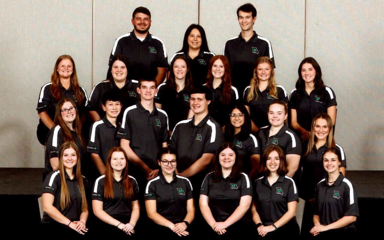 Missouri 4-H youth delegates to the 2024 National 4-H Congress, Nov. 29-Dec. 3 in Atlanta, Georgia.