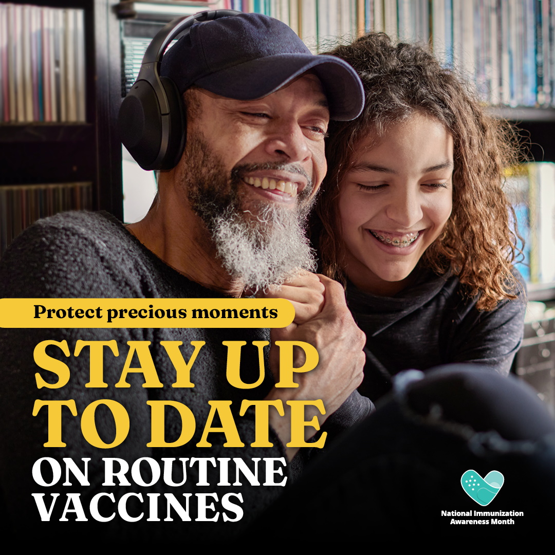 Stay up to date on routine vaccines.