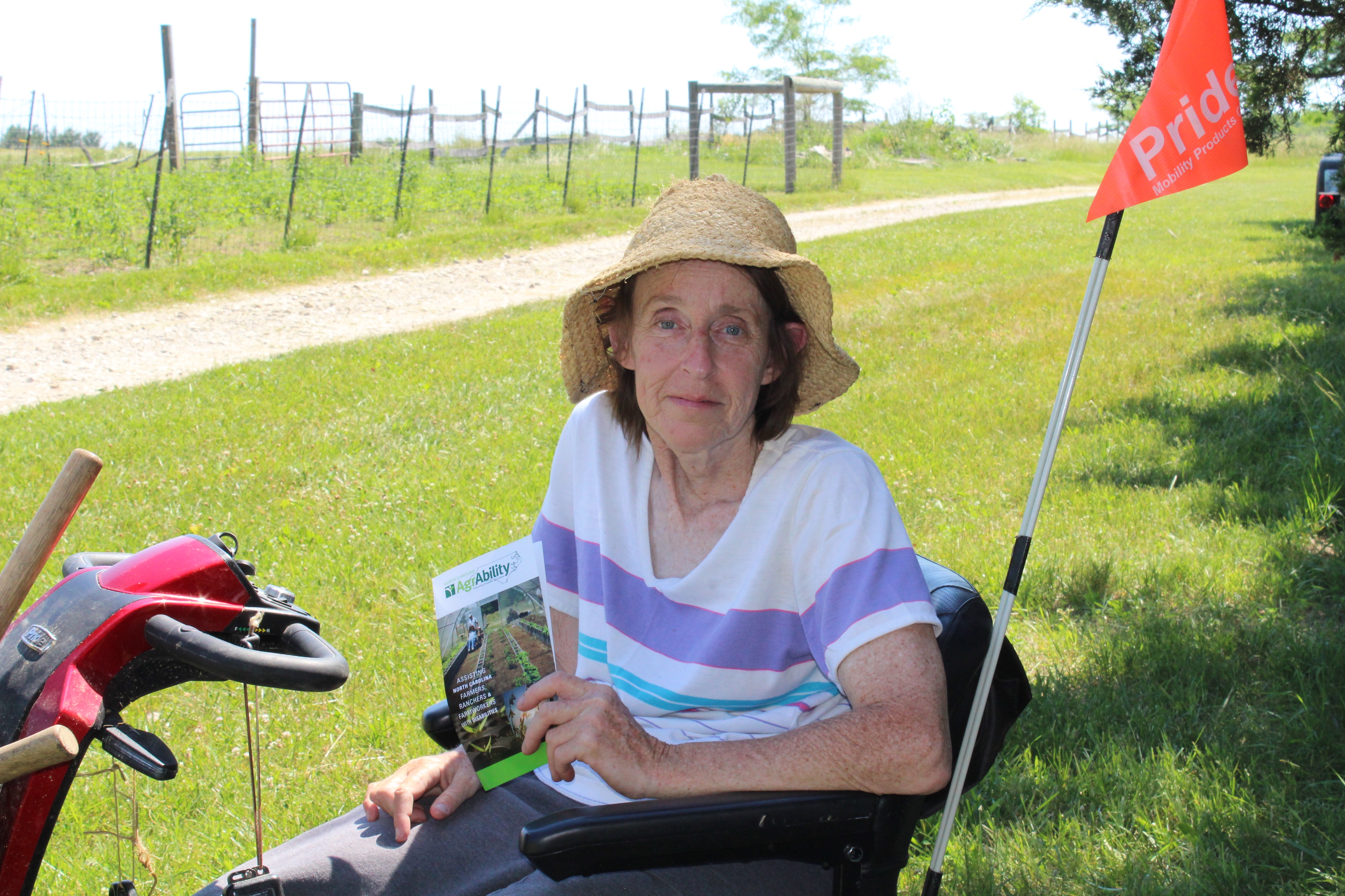 Through Missouri AgrAbility and its partners, Kim DaWaulter of Foristell provides fresh farm produce to St. Louis suburban residents.Linda Geist